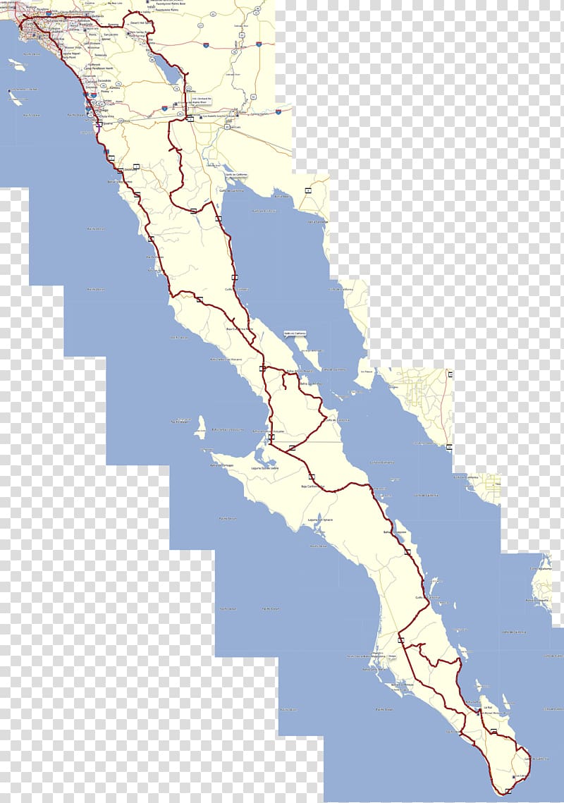 Baja 4000 Baja California Map Ecoregion Off-roading, others transparent background PNG clipart