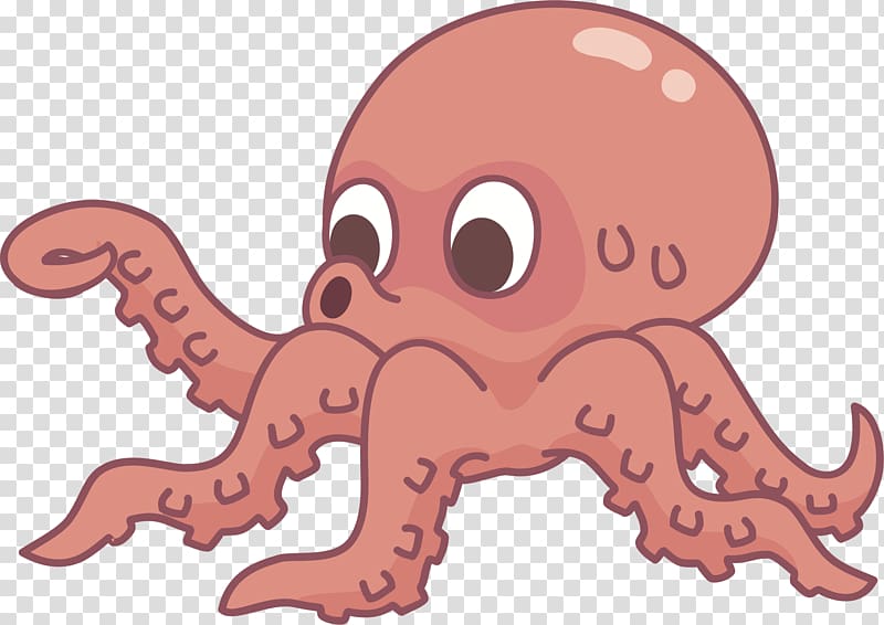 Octopus transparent background PNG clipart