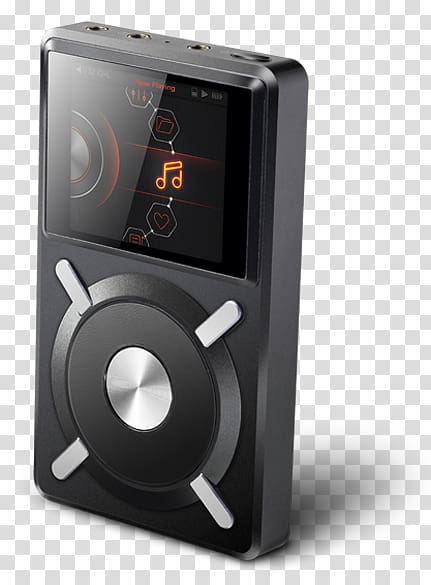 FiiO Electronics Technology Portable audio player FLAC MP3 player Digital-to-analog converter, hi-fi transparent background PNG clipart