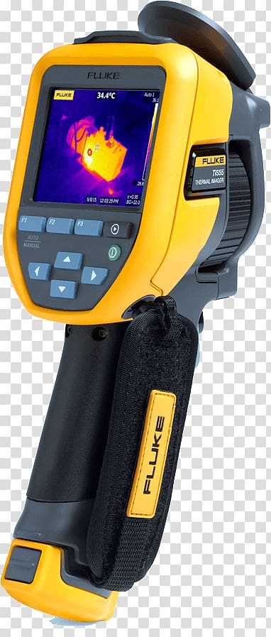 Thermographic camera Thermal imaging camera Fluke Corporation Microbolometer Multimeter, Camera transparent background PNG clipart
