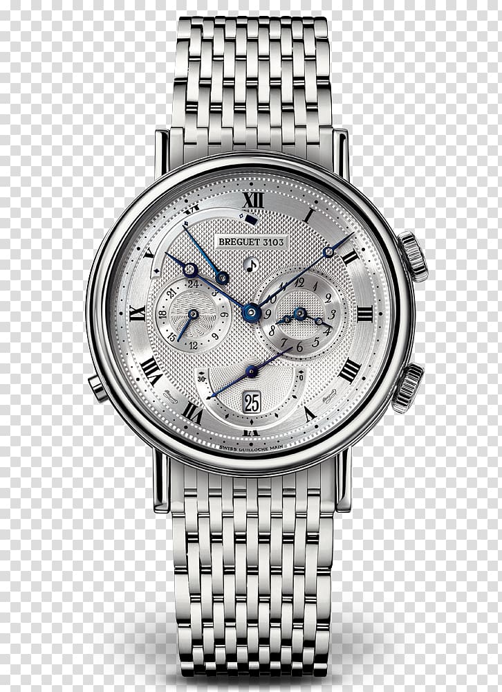Breguet Watchmaker Alarm Clocks Chronograph, watch transparent background PNG clipart