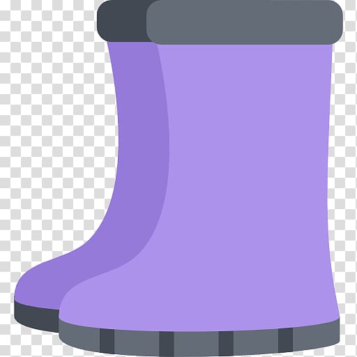 Lilac Violet Purple Footwear, rain boots transparent background PNG clipart