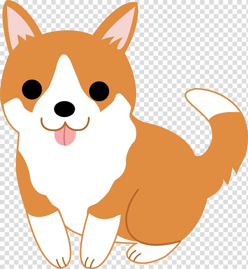 shiba inu puppy , Pembroke Welsh Corgi Standard Poodle Puppy Kitten , Cute Kawaii transparent background PNG clipart