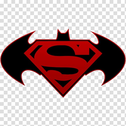 Batman Superman logo Diana Prince, Superman logo transparent background PNG clipart