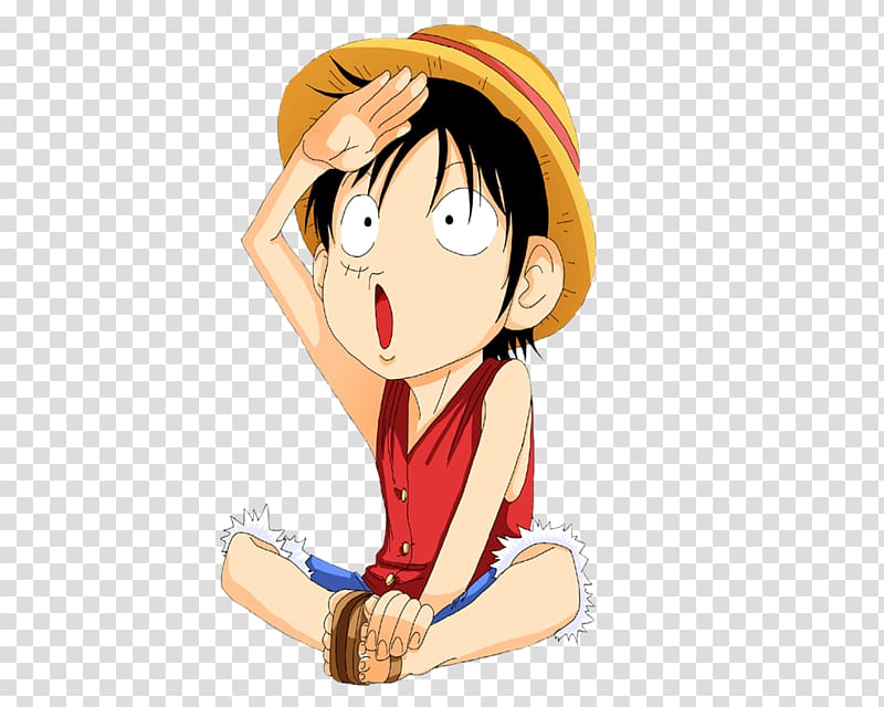 Anime One Piece Character Monkey D Luffy PNG Download