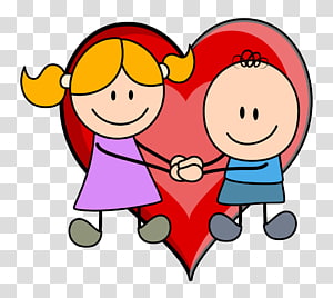 Cartoon Humour Illustration, Cute cartoon characters and a woman transparent background PNG clipart thumbnail