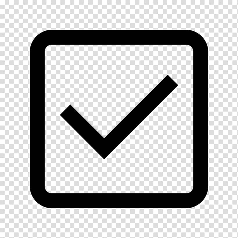 Checkbox Check mark Computer Icons, free transparent background PNG clipart