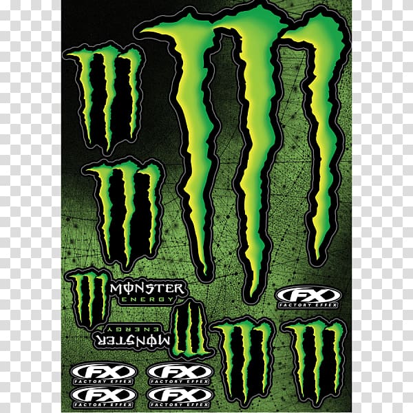 Monster Energy Sticker Decal Rockstar Motorcycle, motorcycle transparent background PNG clipart