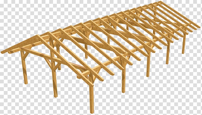 Carport Gable roof Architectural engineering Wood, Garage transparent background PNG clipart