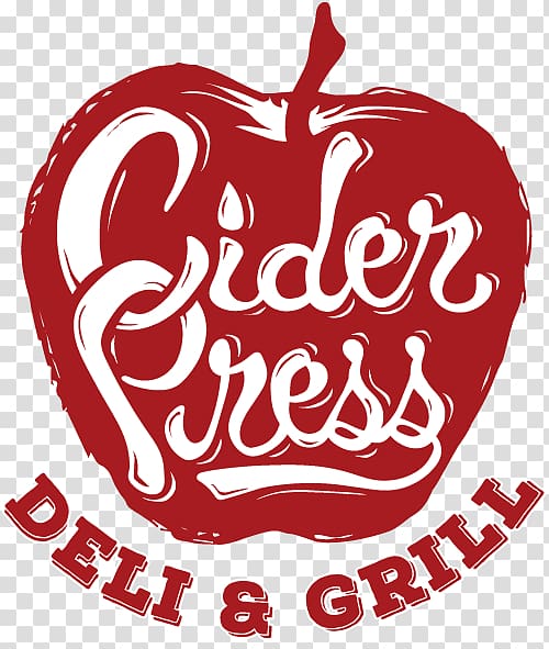 Cider Press | Deli & Grill Logo Love Font, Water Transport transparent background PNG clipart