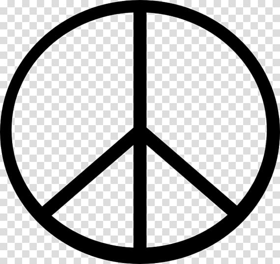 Peace symbols Campaign for Nuclear Disarmament , cool symbols transparent background PNG clipart