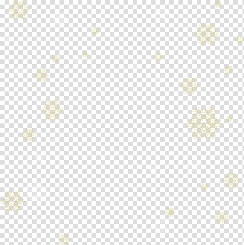 Textile Floor Angle Pattern, Cartoon yellow snowflake transparent background PNG clipart