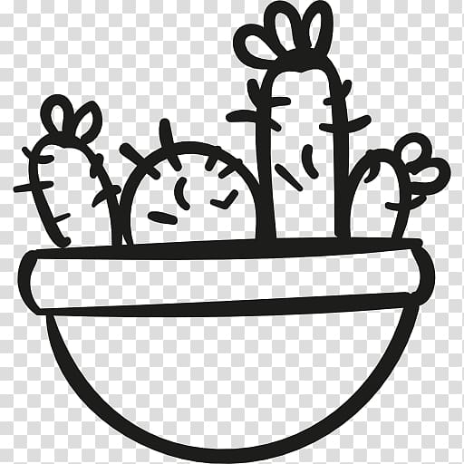 Cactaceae Computer Icons , cactus in pot transparent background PNG clipart
