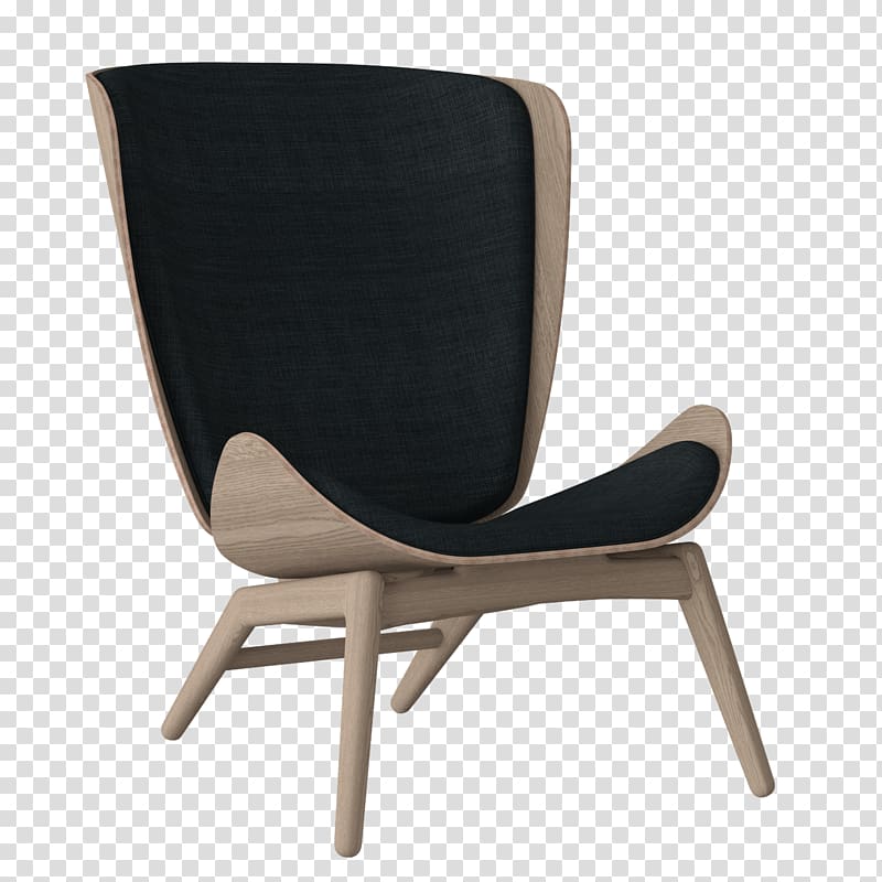Eames Lounge Chair Wing chair Furniture Fauteuil, armchair transparent background PNG clipart