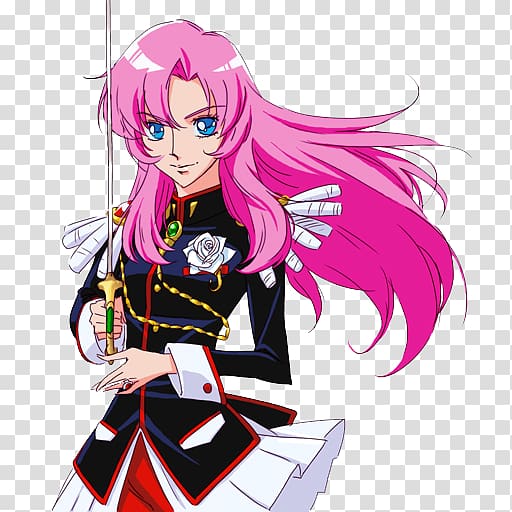 Anthy Himemiya Utena Tenjô Anime Magical girl, Senpai transparent  background PNG clipart