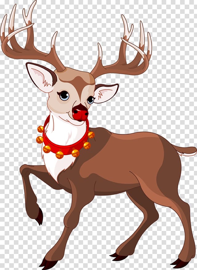 Rudolph the Red-Nosed Reindeer , Reindeer Hd transparent background PNG clipart