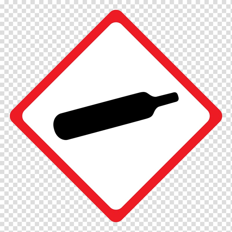 Gas cylinder Globally Harmonized System of Classification and Labelling of Chemicals Dangerous goods, ghs toxic pictogram transparent background PNG clipart