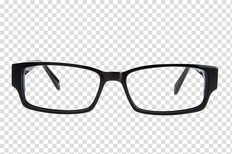 black framed eyeglasses illustration, Sunglasses Oakley, Inc. Goggles Contact lens, Glasses File transparent background PNG clipart