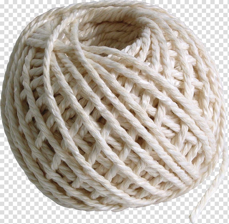 Thread Yarn Rope Bobbin Material, rug transparent background PNG clipart