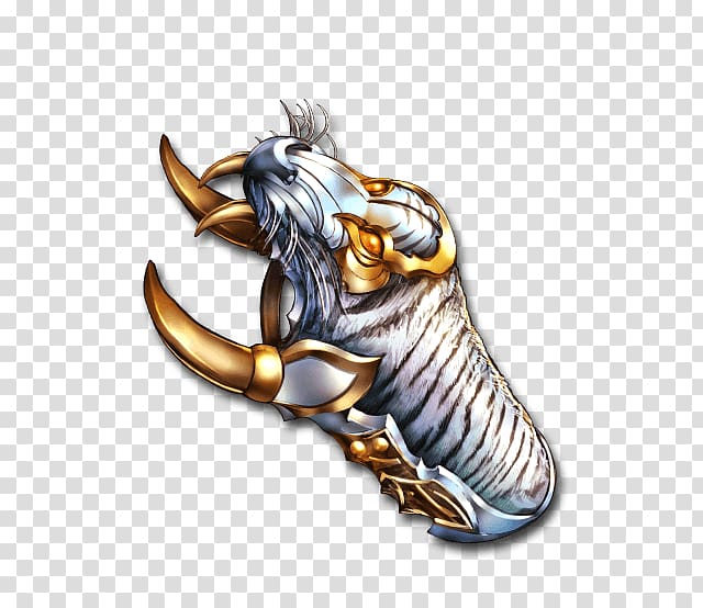 Granblue Fantasy White Tiger Weapon Fist Four Symbols, weapon transparent background PNG clipart