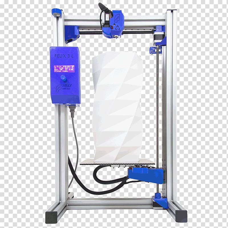 3D printing Printer Extrusion Rapid prototyping, printer transparent background PNG clipart