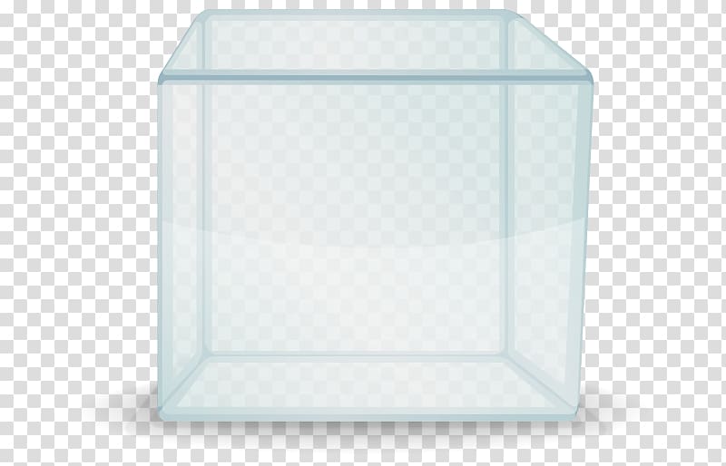 white cube illustration, Glass Rectangle, Glass Box transparent background PNG clipart