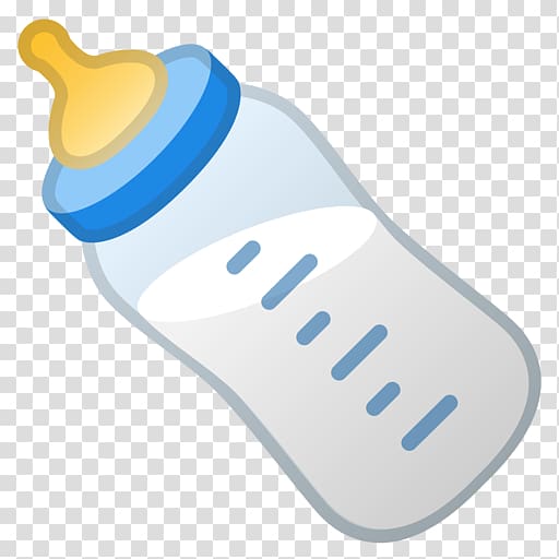 Emoji Baby Bottles Infant Computer Icons, baby drool on the bottle transparent background PNG clipart