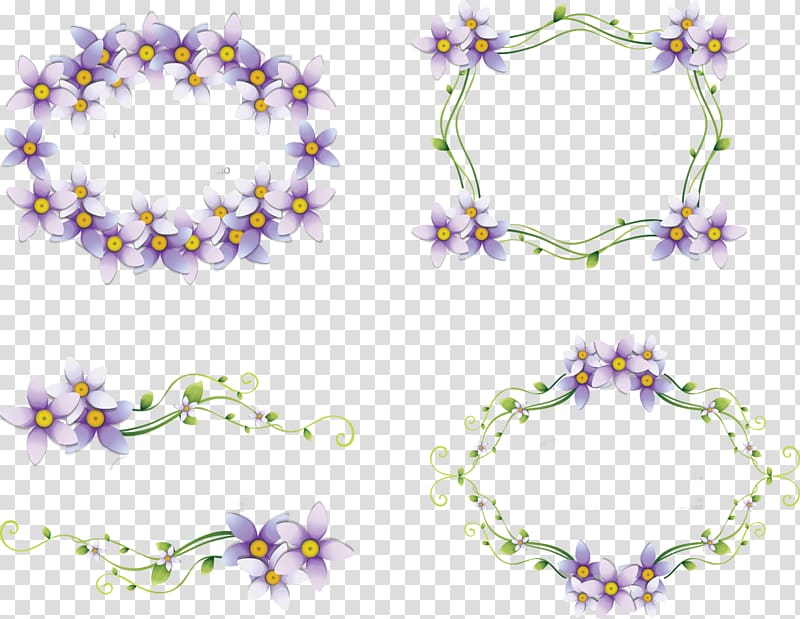 Drawing Flower, floral corner transparent background PNG clipart
