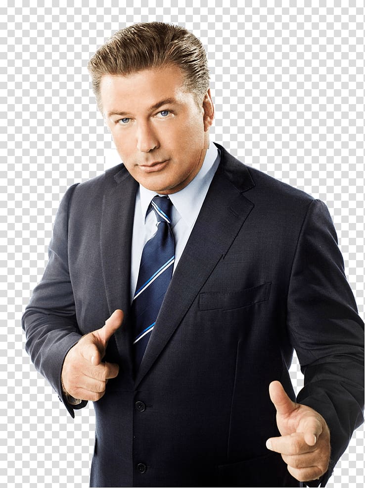 man pointing finger, Alec Baldwin Standing transparent background PNG clipart