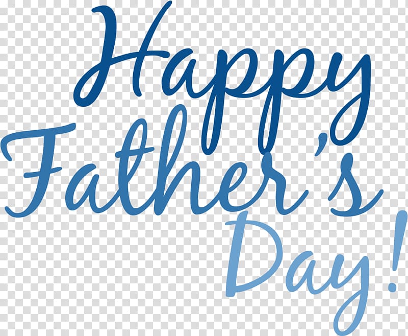 Happy Father's Day! text, Happy Fathers Day Simple Text transparent background PNG clipart