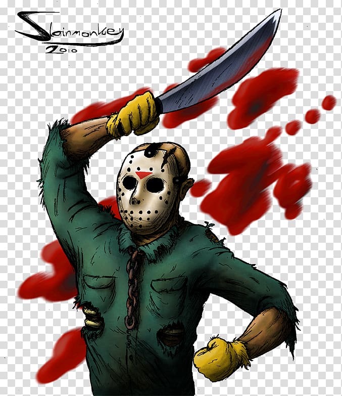 Jason Voorhees Michael Myers Freddy Krueger Chucky Drawing, watching transparent background PNG clipart