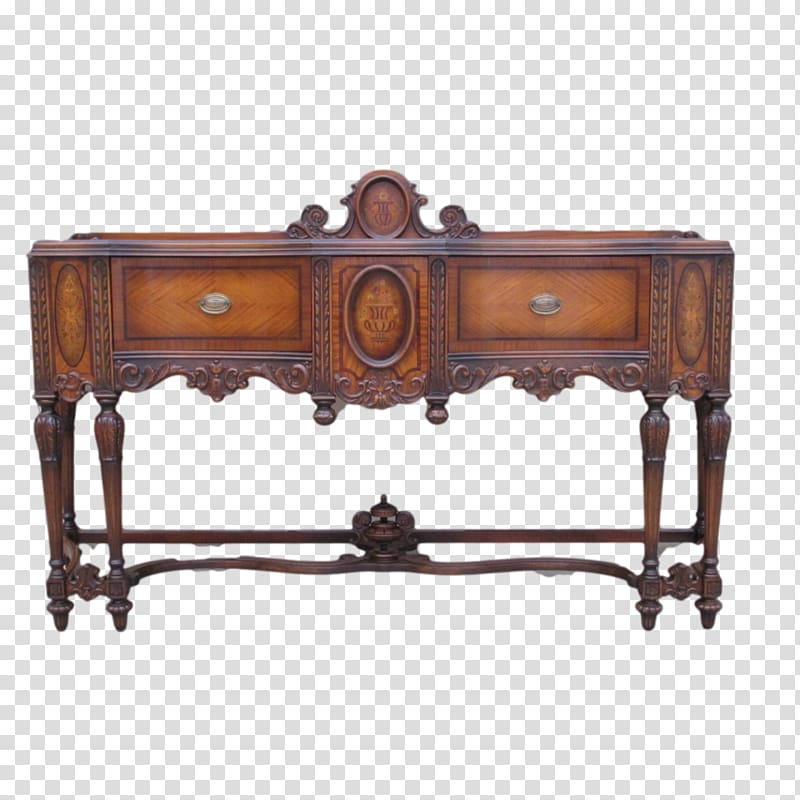 Furniture Buffets & Sideboards Wood stain Desk Antique, Furniture transparent background PNG clipart