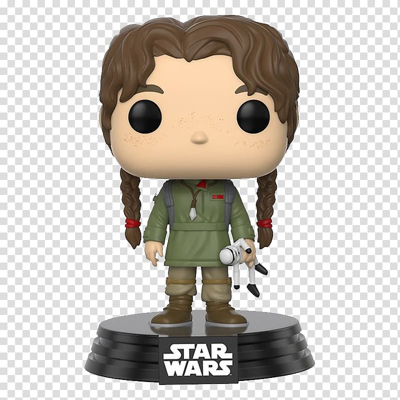Jyn Erso Funko Action & Toy Figures Bobblehead, toy transparent background PNG clipart