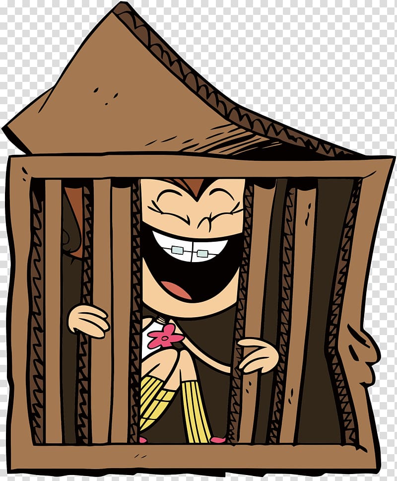 Luan Loud Joke Loud House Cartoon Animation, jail transparent background PNG clipart