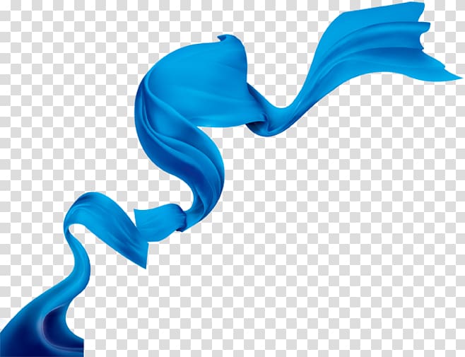 blue,silk,ribbon transparent background PNG clipart