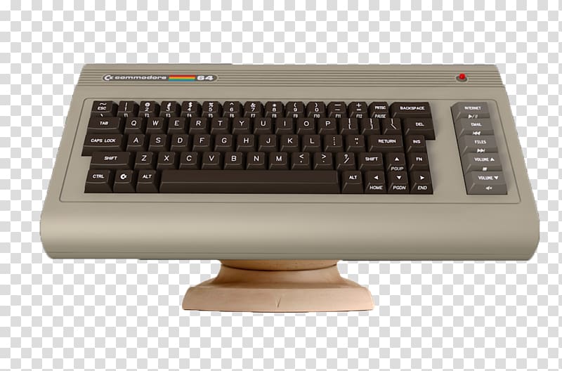 Commodore 64 Computer keyboard Commodore International Apple II, Computer transparent background PNG clipart