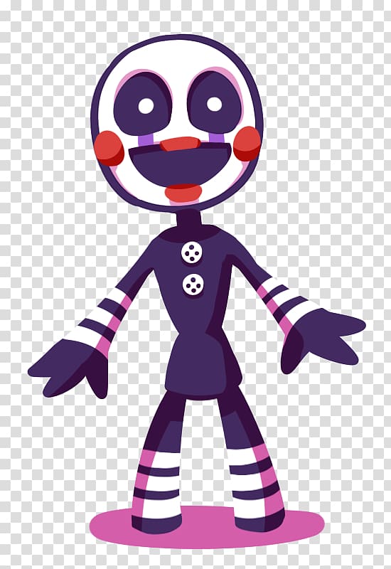 A cute chibi anime girl version of the Puppet, Five Nights at Freddy's