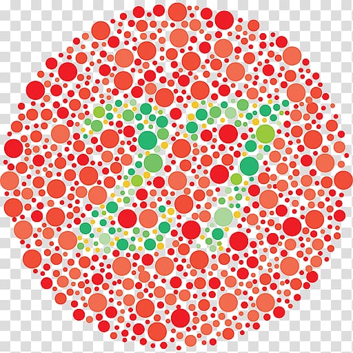 Color blindness Ishihara test deuteranopia Visual perception Green, Eye transparent background PNG clipart