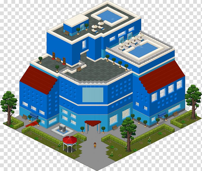 Habbo Architectural engineering Hotel, hotel habbo transparent background PNG clipart