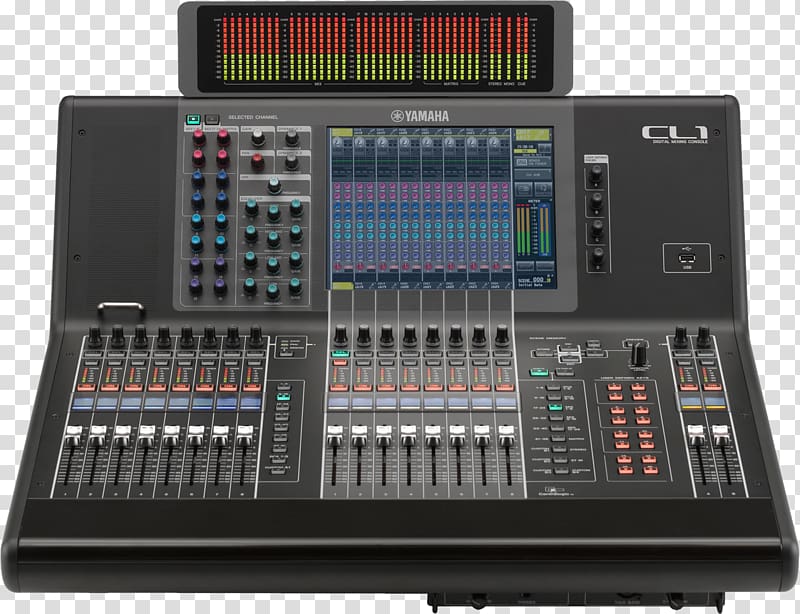 Audio Mixers Digital mixing console Yamaha M7CL Yamaha Motor Company, Mixer transparent background PNG clipart