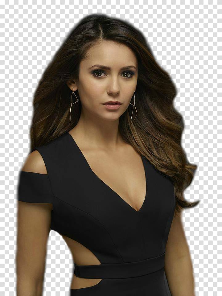 Nina Dobrev The Vampire Diaries Elena Gilbert Damon Salvatore Stefan Salvatore, nina dobrev transparent background PNG clipart