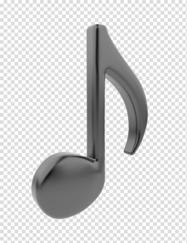 Musical note Stereoscopy 3D film, HD black notes transparent background PNG clipart