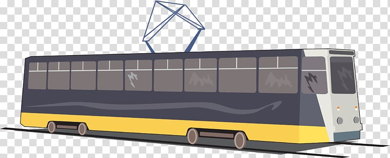 Train Bus Rapid transit Tram, Long-distance bus diagram transparent background PNG clipart