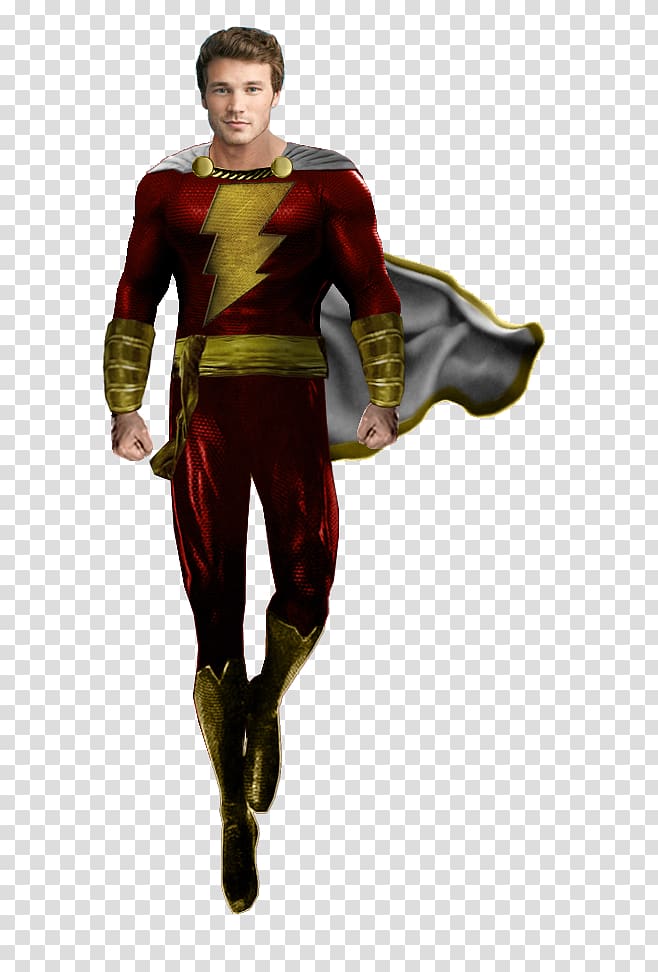 Captain Marvel Booster Gold Superman Superhero Comics, Derek Theler transparent background PNG clipart