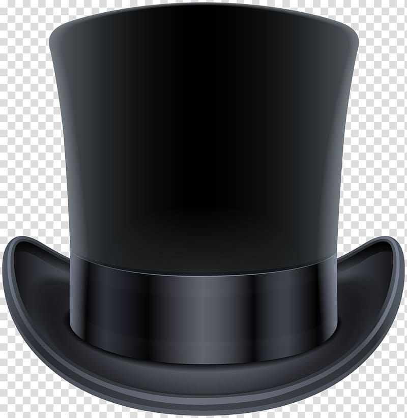 YouTube , Top Hat Black transparent background PNG clipart