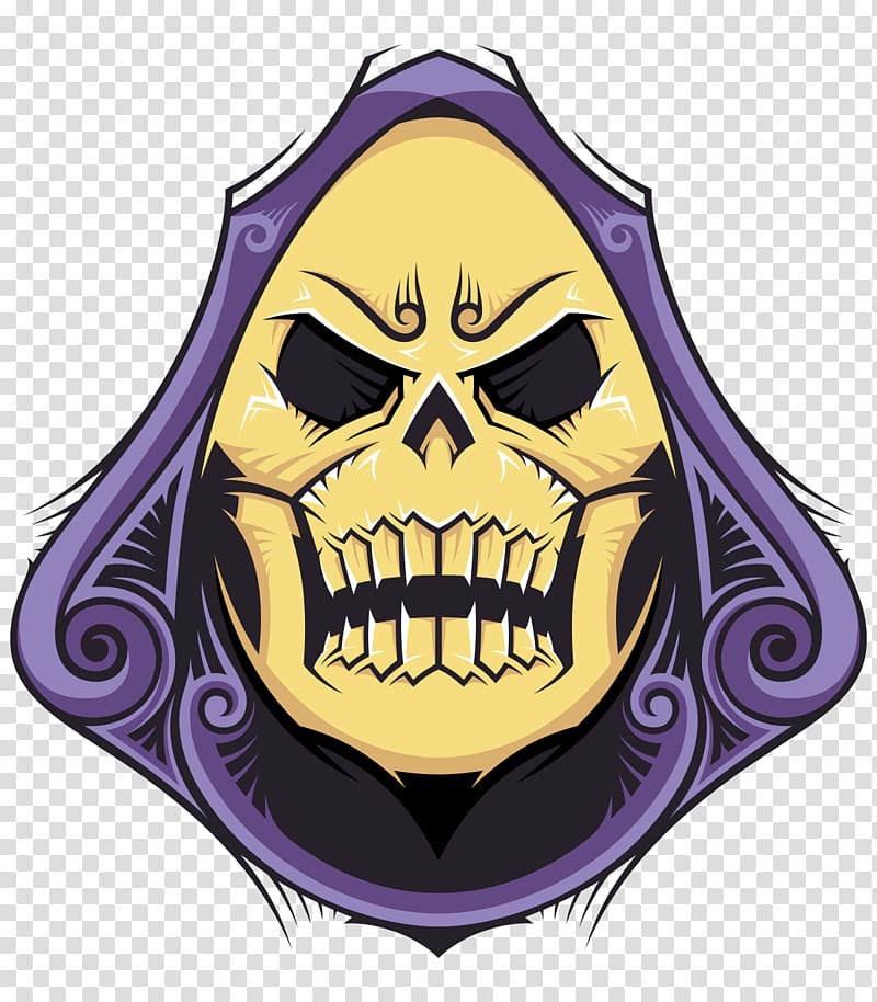 Skeletor He-Man Masters of the Universe T-shirt, T-shirt transparent background PNG clipart