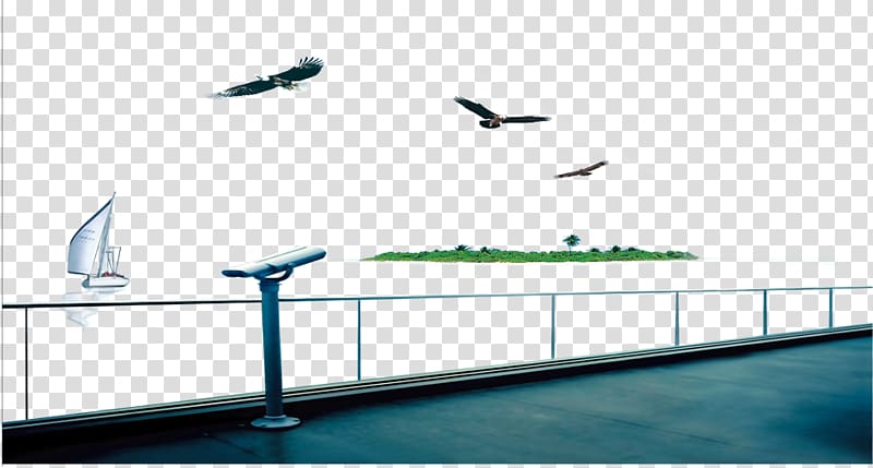 Table Floor Wall Shelf, Balcony overlooking transparent background PNG clipart