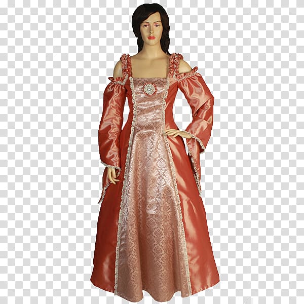 Gown Costume design Dress, Renaissance gown transparent background PNG clipart