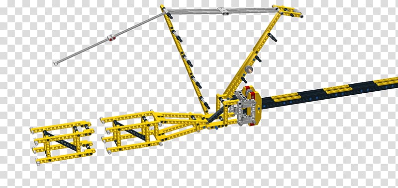 Lego Technic Mobile crane Axle, crane transparent background PNG clipart