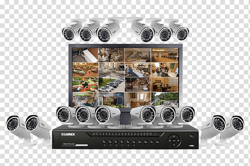 Wireless security camera Closed-circuit television Surveillance Security Alarms & Systems, camera Surveillance transparent background PNG clipart